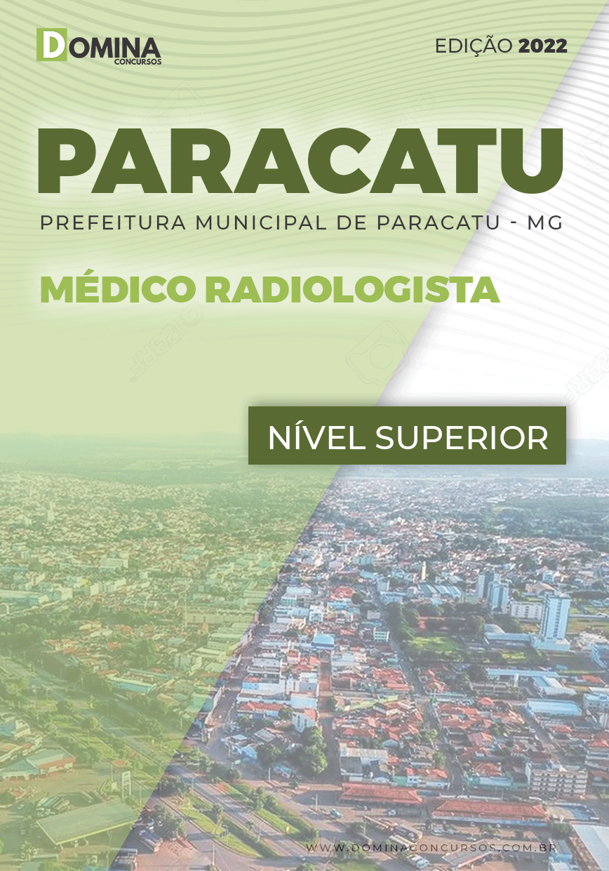 Apostila Concurso Pref Paracatu MG 2022 Médico Radiologista