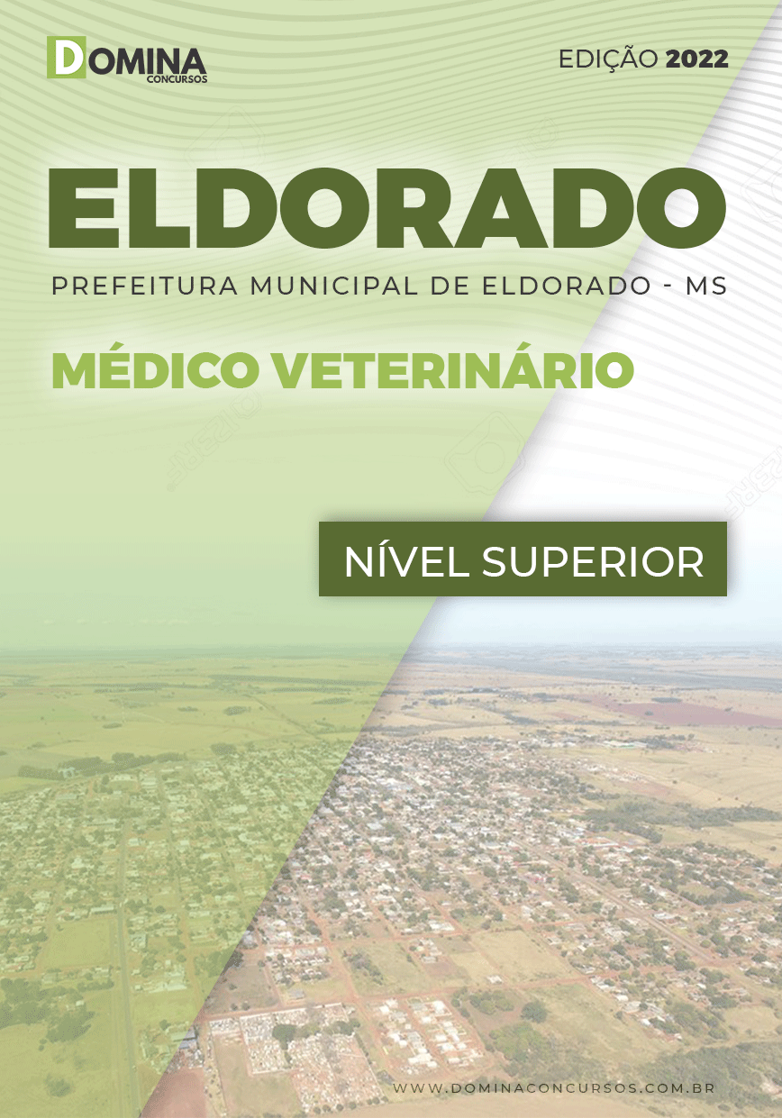 Apostila Concurso Pref Eldorado MG 2022 Médico Veterinário