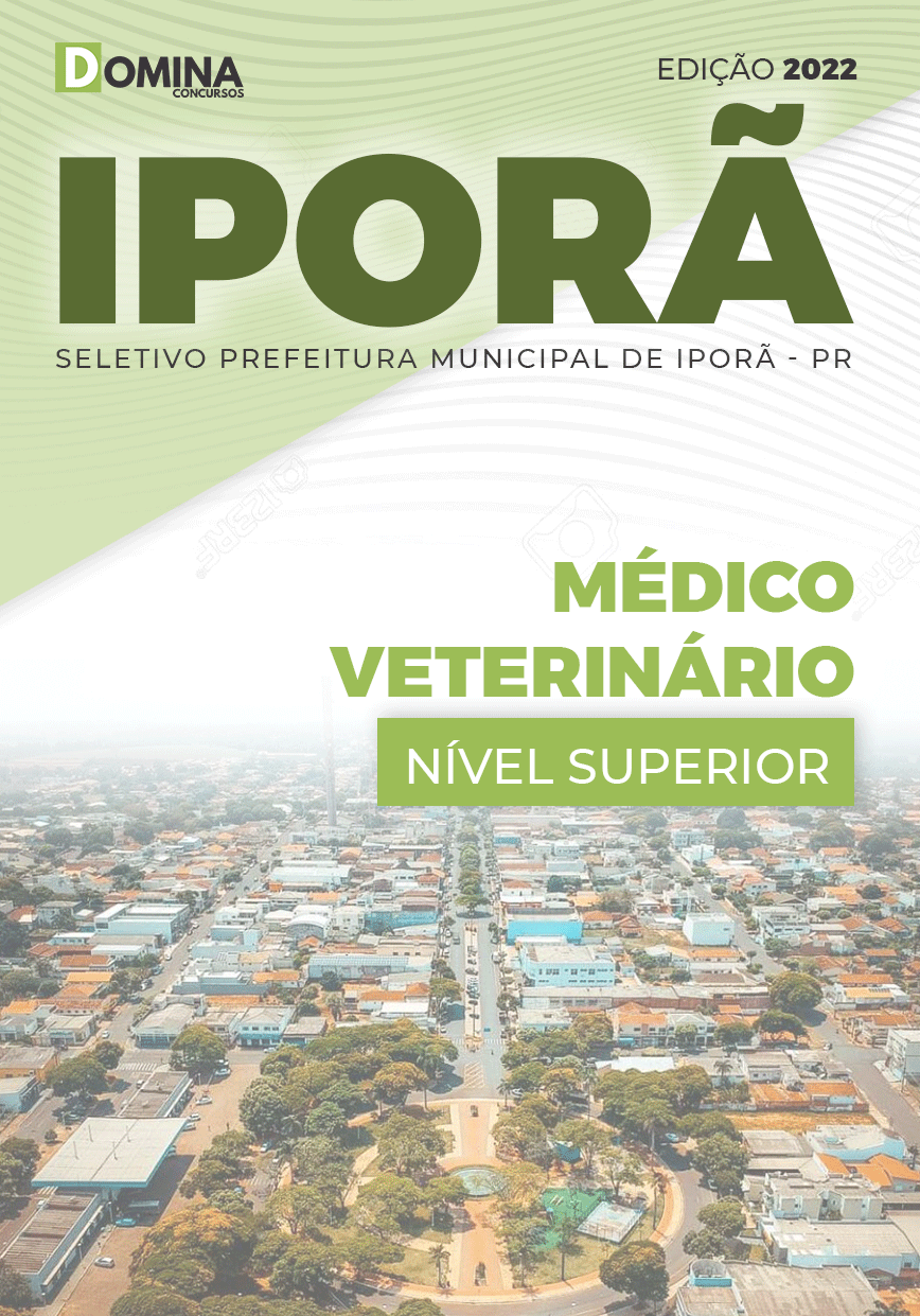 Apostila Concurso Pref Iporã PR 2022 Médico Veterinário