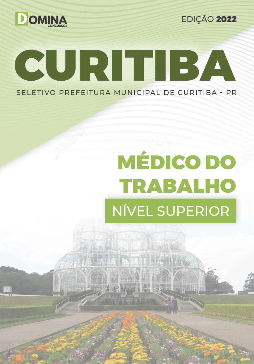 Apostila Digital Pref Curitiba PR 2022 Medicina Trabalho