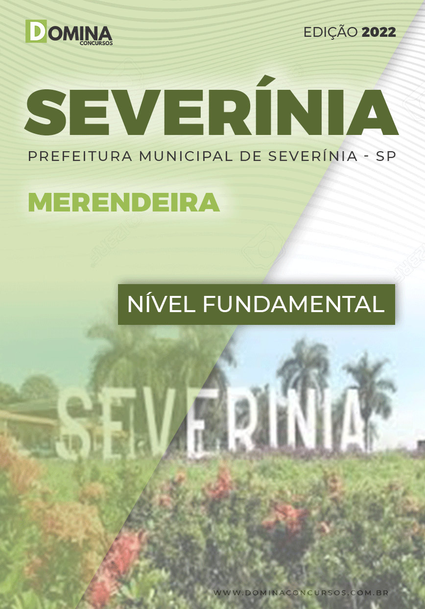 Apostila Digital Pref Severínia SP 2022 Merendeira