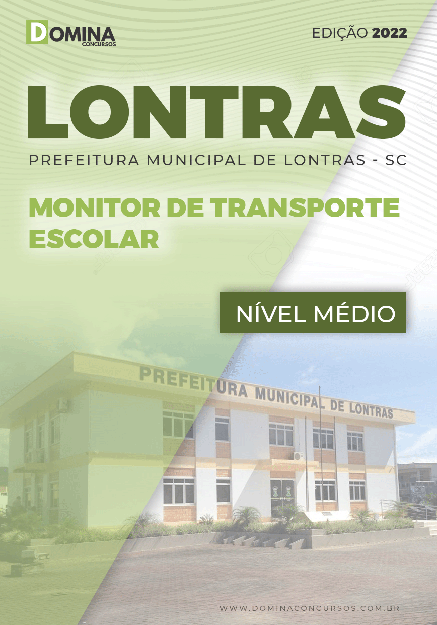 Apostila Pref Londras SC 2022 Monitor Transporte Escolar