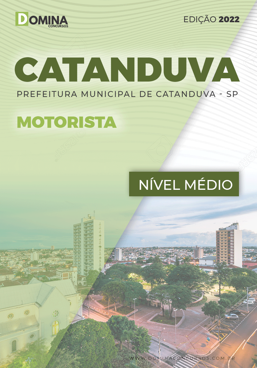 Apostila Digital Câmara Catanduva SP 2022 Motorista