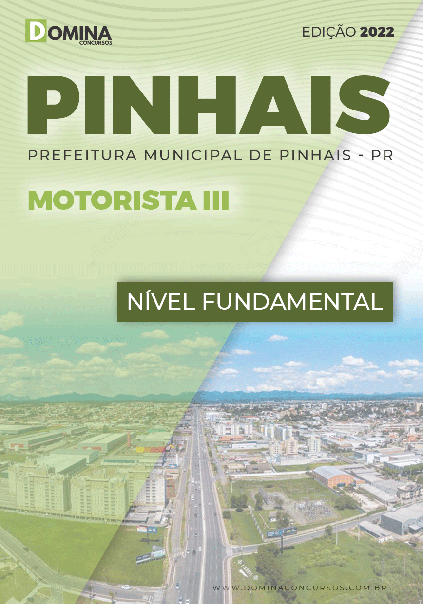 Apostila Concurso Pref Pinhais PR 2022 Motorista III