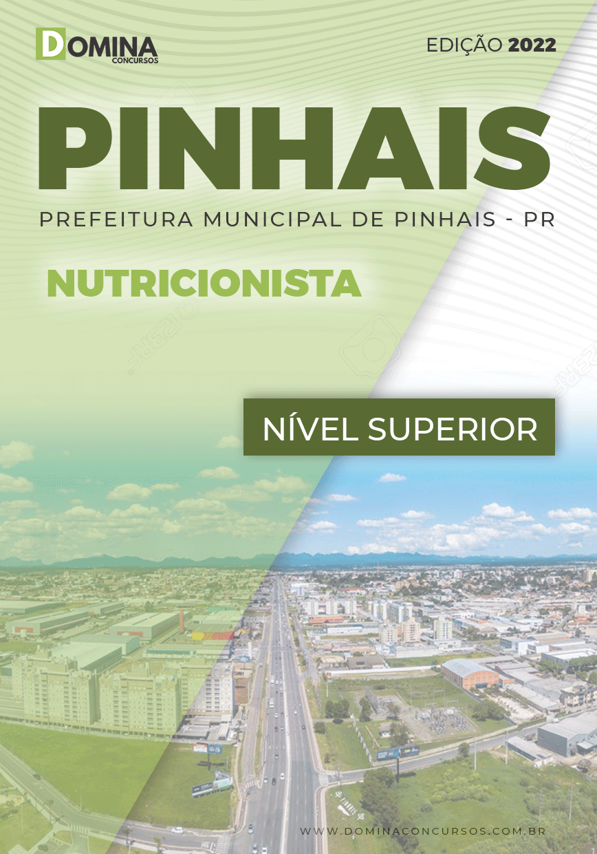 Apostila Concurso Pref Pinhais PR 2022 Nutricionista