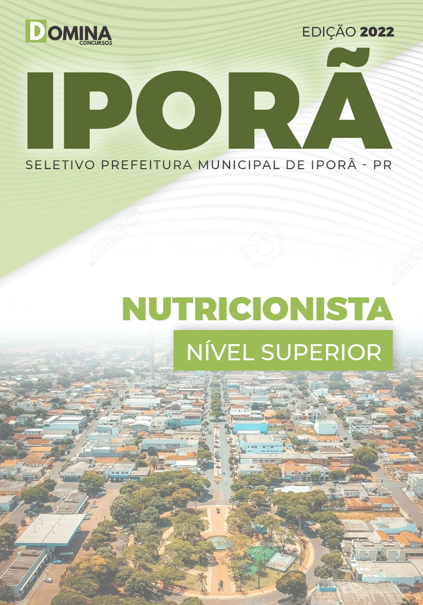 Apostila Concurso Pref Iporã PR 2022 Nutricionista