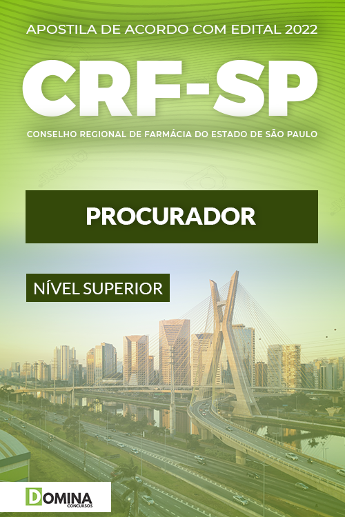 Apostila Digital Concurso Púbico CRF SP 2022 Procurador