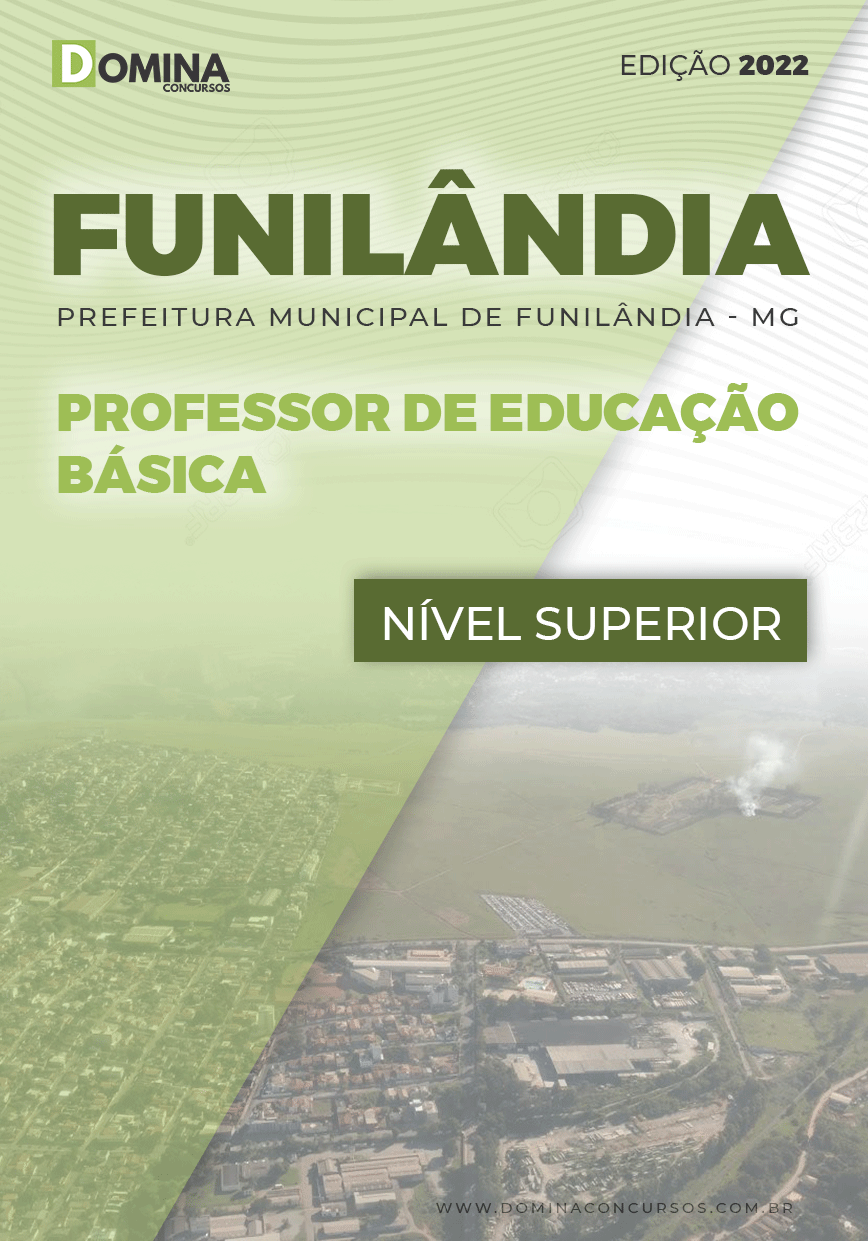 Apostila Pref Funilândia MG 2022 Professor Educação Básica