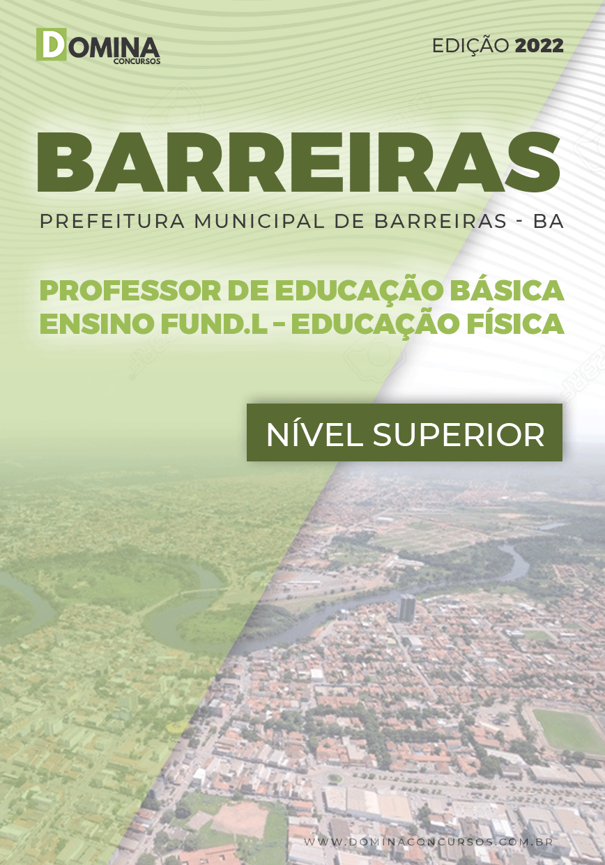 Apostila Pref Barreiras BA 2022 PEB Ensino Fund Educação Física