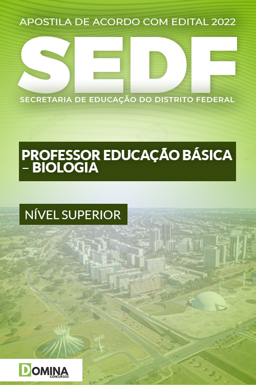 Apostila SEDF 2022 Professor Educação Básica Biologia