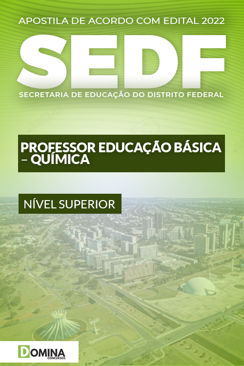 Apostila SEDF 2022 Professor Educação Básica Química