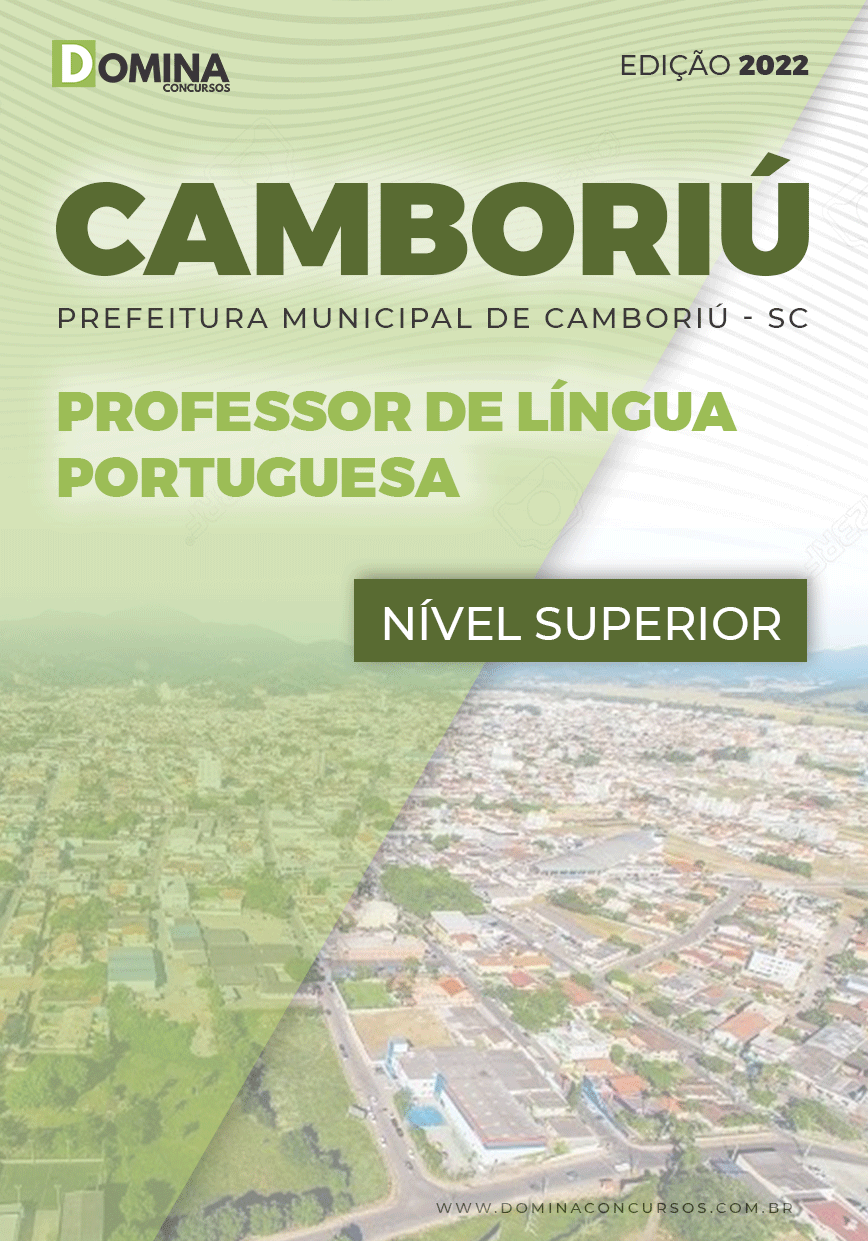 Apostila Pref Camboriú SC 2022 Professor Língua Portuguesa