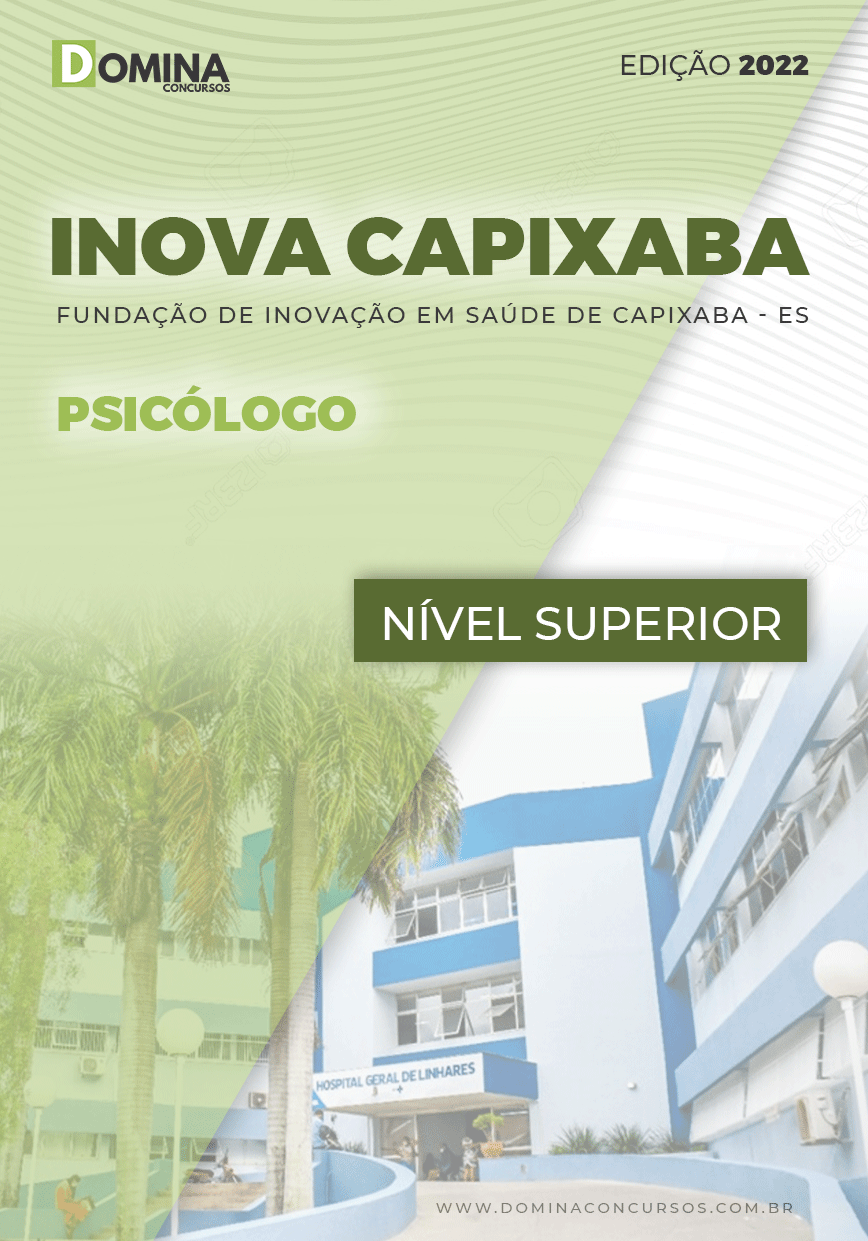 Apostila Digital INOVA Capixaba ES 2022 Psicólogo