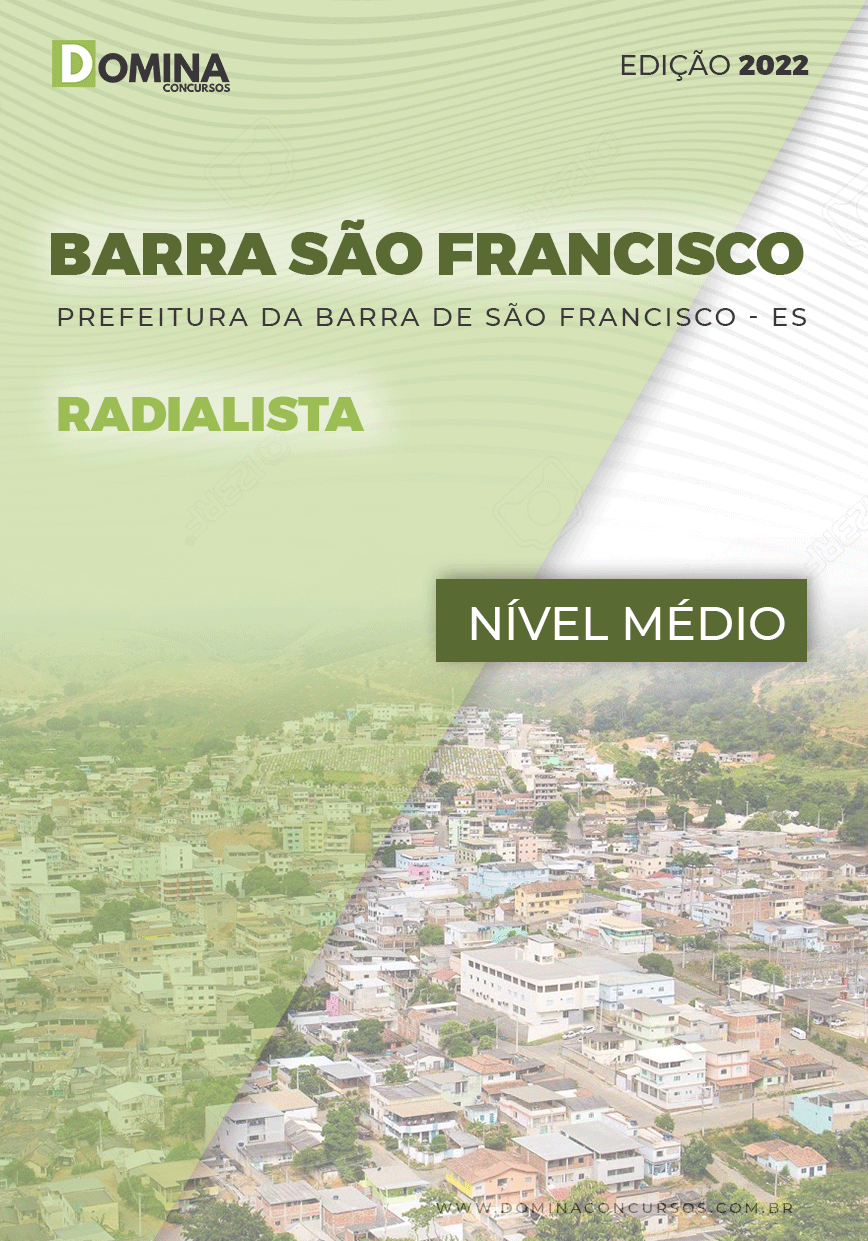 Apostila Pref Barra São Francisco ES 2022 Radialista