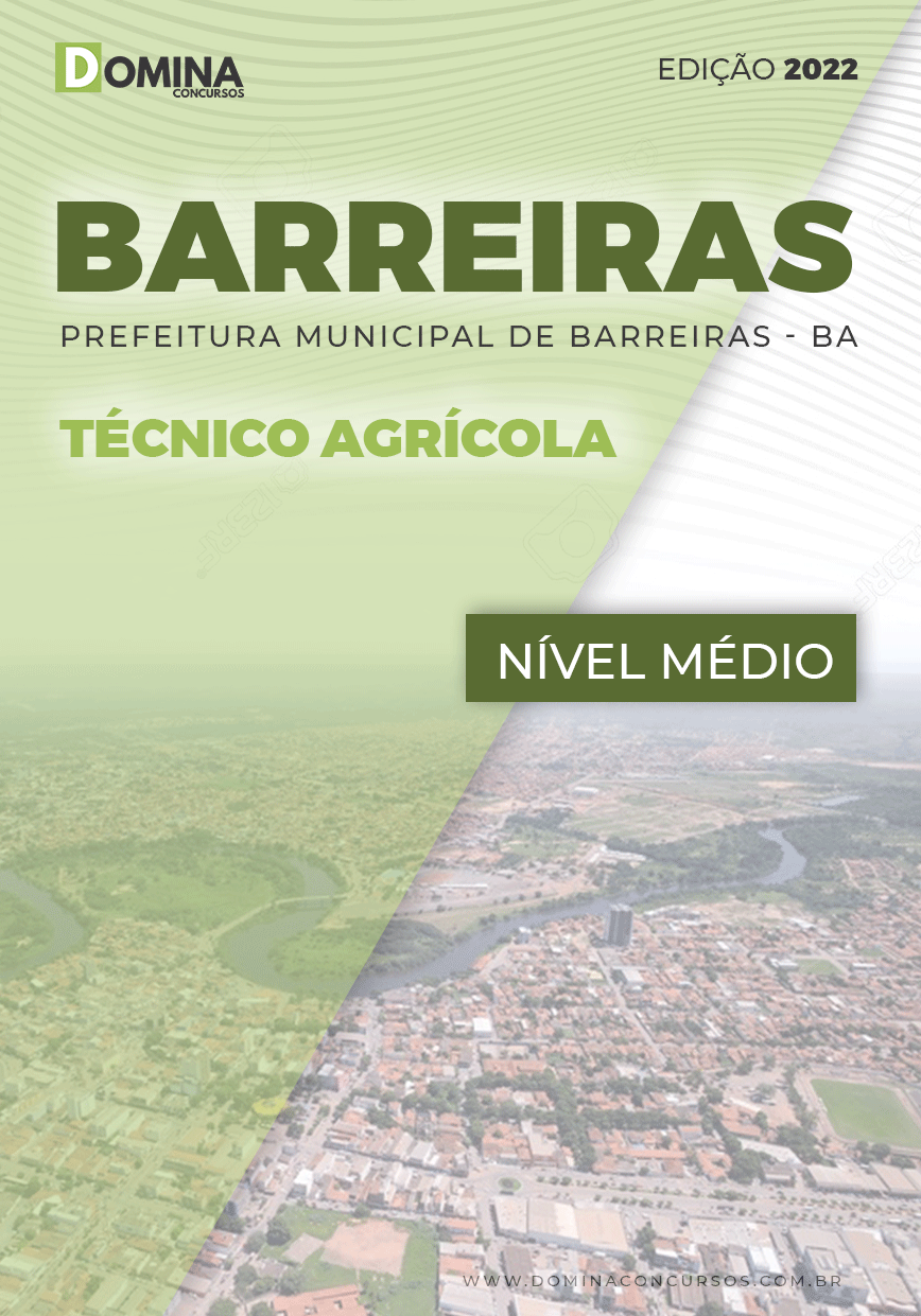 Apostila Digital Pref Barreiras BA 2022 Técnico Agrícola