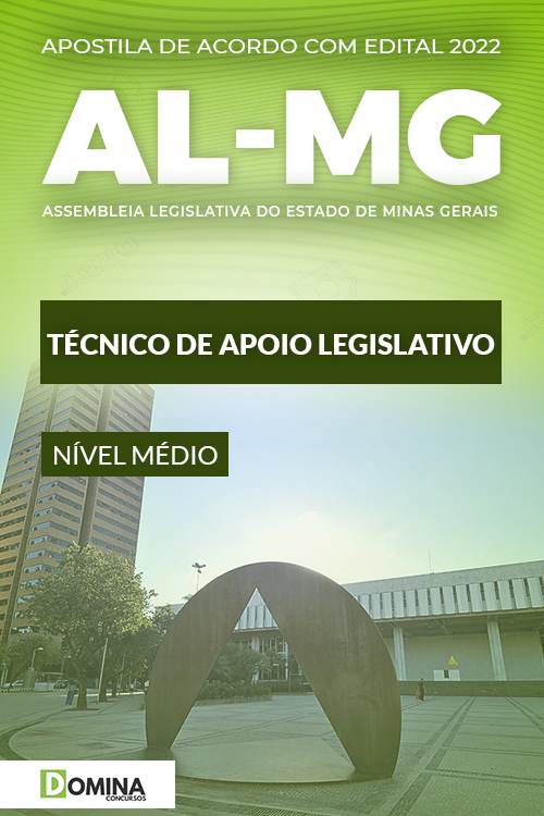 Apostila Concurso AL MG 2022 Técnico de Apoio Legislativo