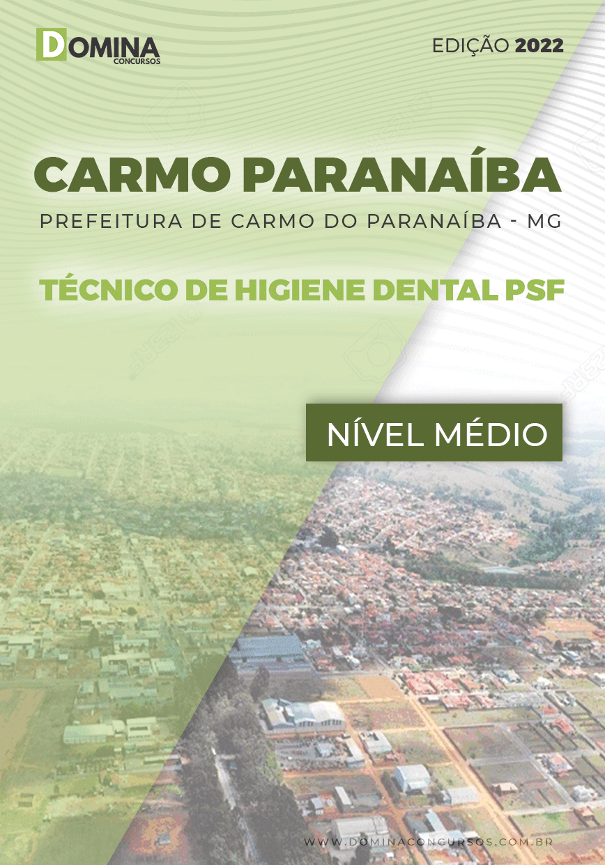 Apostila Pref Carmo Paranaíba MG 2022 Técnico Higiene Dental PSF
