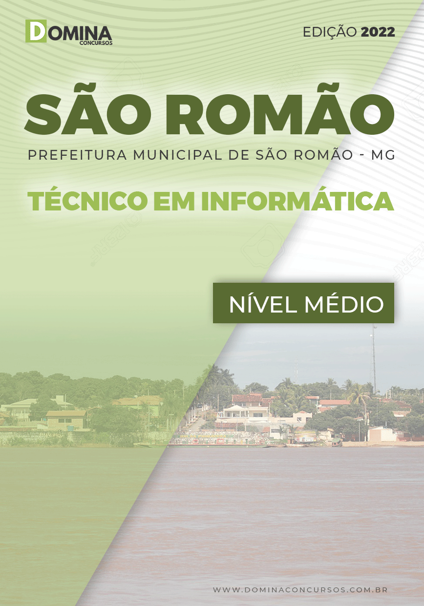 Apostila Pref São Romão MG 2022 Técnico Informática