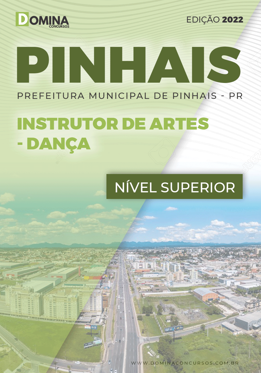 Apostila Digital Pref Pinhais PR 2022 Instrutor Artes Dança