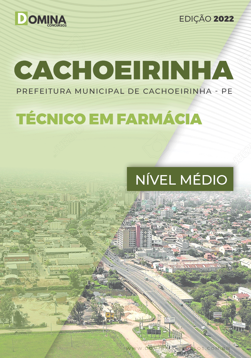 Apostila Pref Cachoeirinha PE 2022 Técnico Farmácia