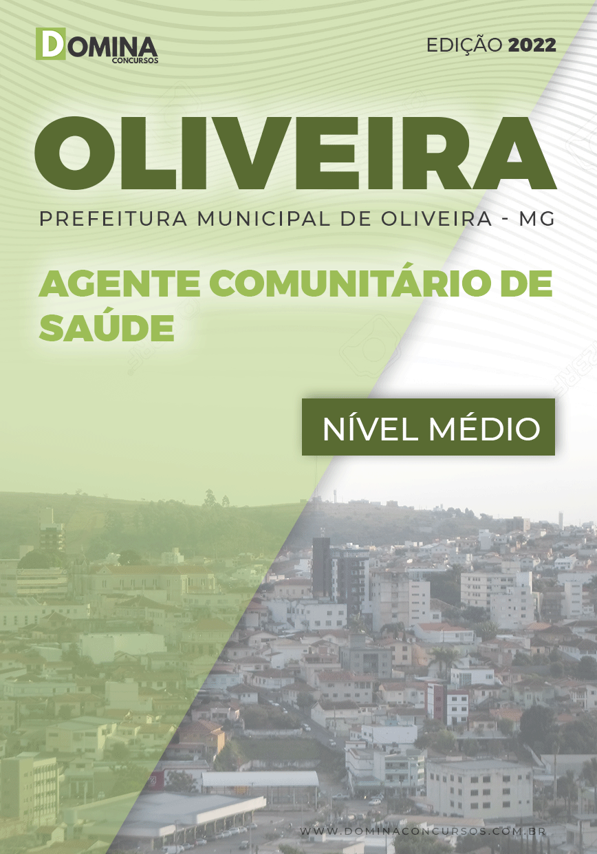 Apostila Pref Oliveira MG 2022 Agente Comunitário Saúde