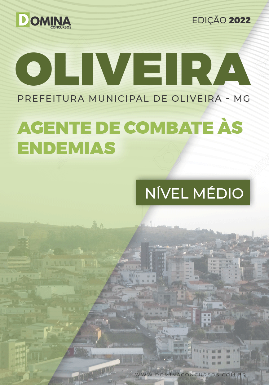 Apostila Pref Oliveira MG 2022 Agente Combate Endemias