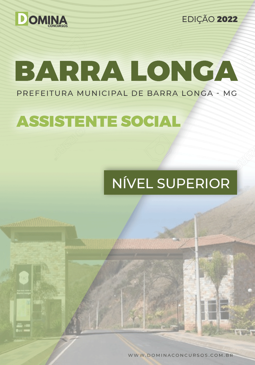 Apostila Digital Pref Barra Longa MG 2022 Assistente Social