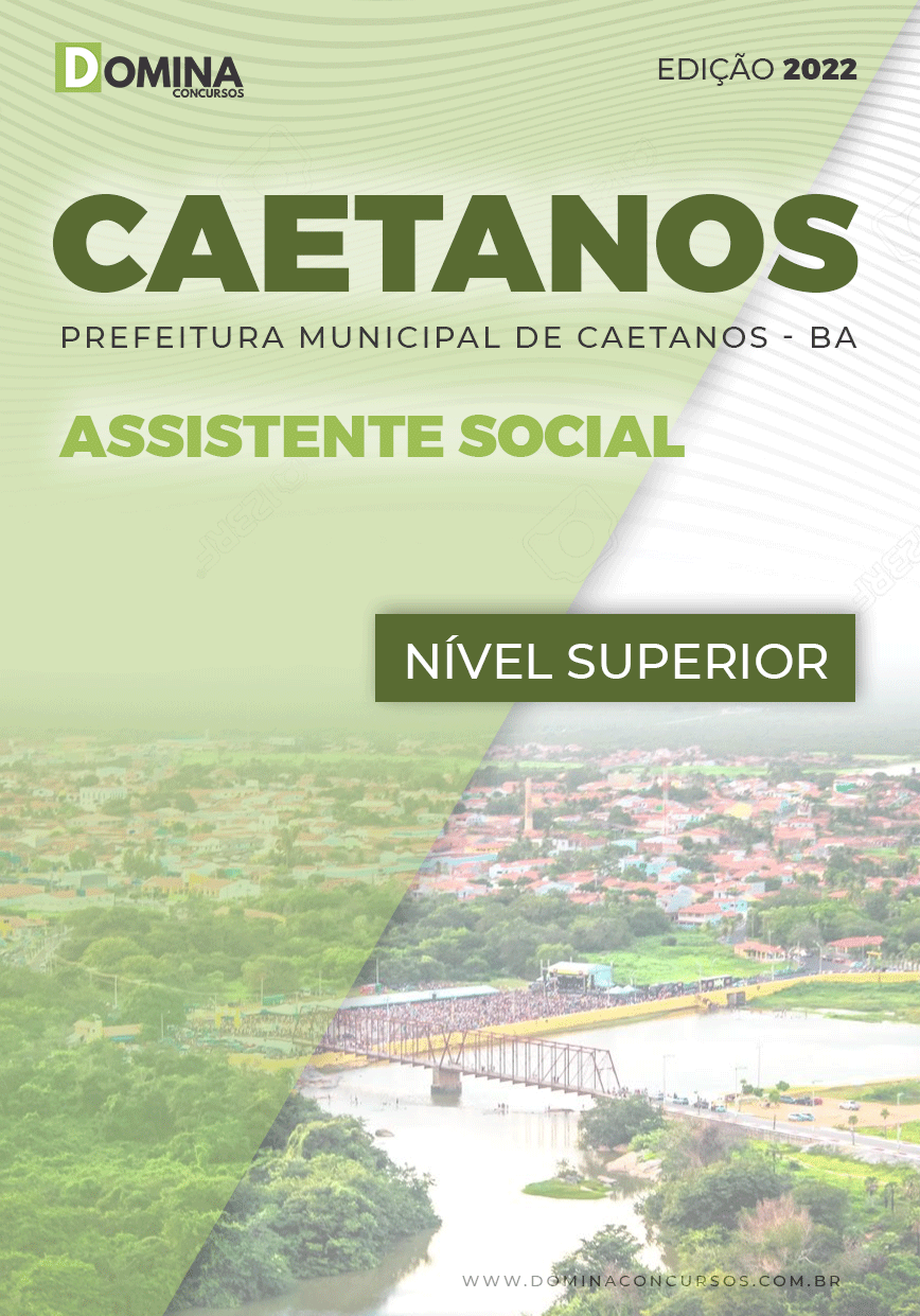 Apostila Digital Pref Caetanos BA 2022 Assistente Social