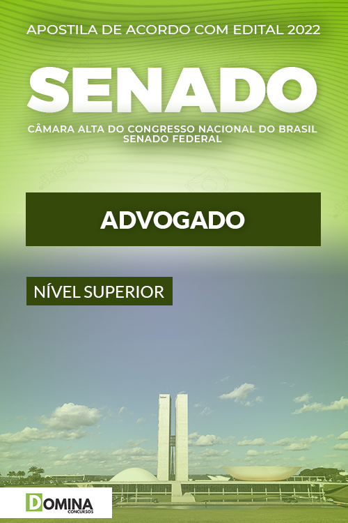 Apostila Concurso Senado Federal 2022 Advogado