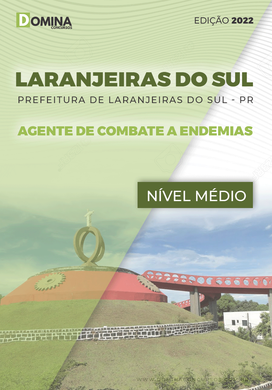 Apostila Pref Laranjeiras do Sul PR 2022 Agente Combate Endemias