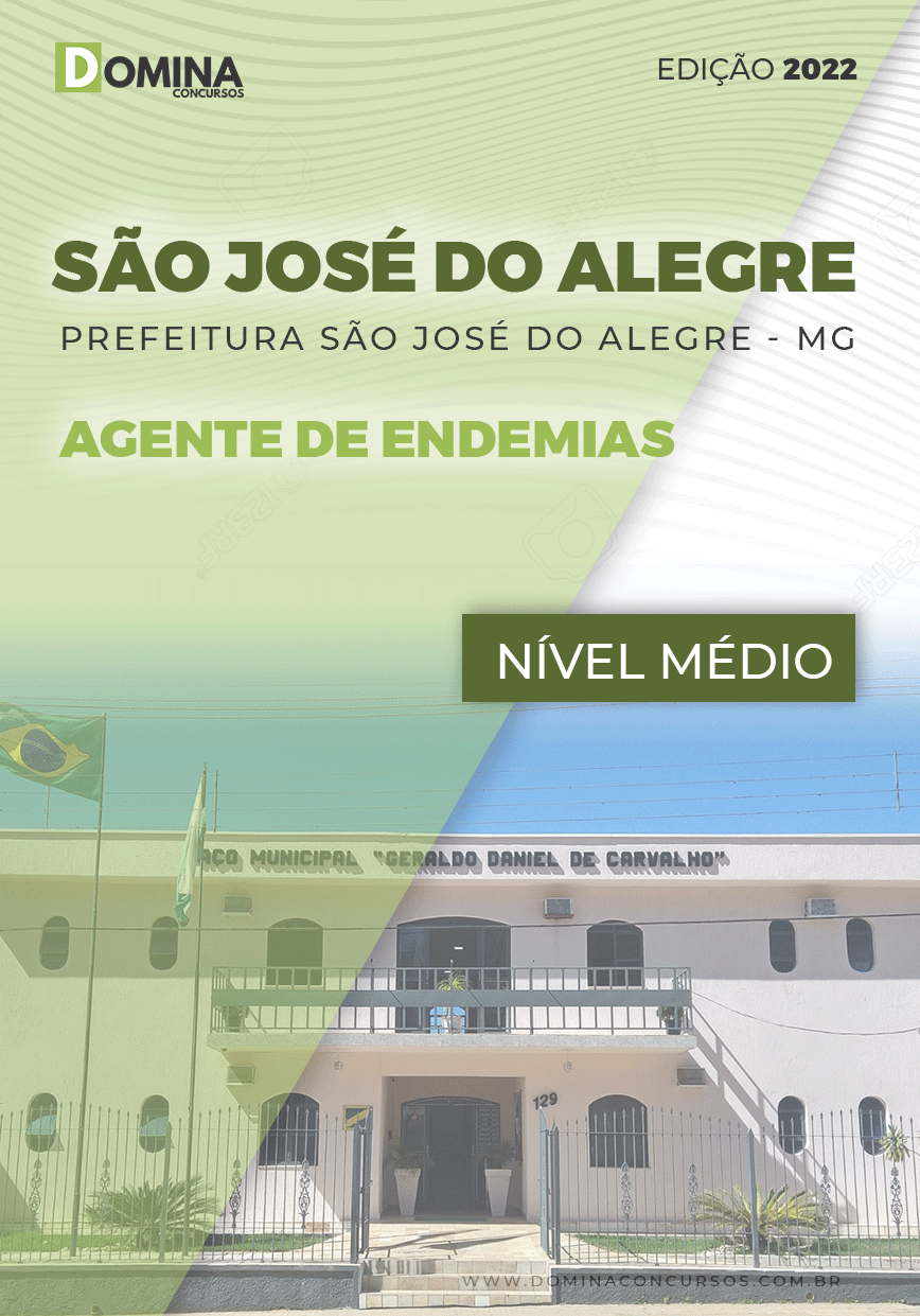 Apostila Pref São José Alegre MG 2022 Agente Endemias