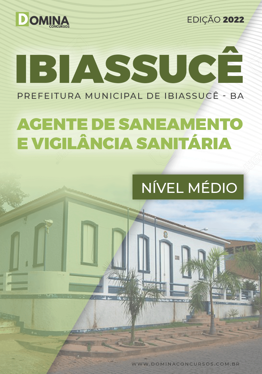 Apostila Pref Ibiassucê BA 2022 Agente Vigilância Sanitária