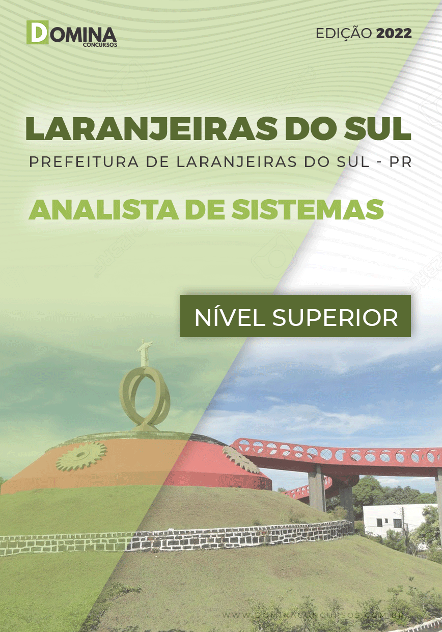 Apostila Pref Laranjeiras do Sul PR 2022 Analista Sistema