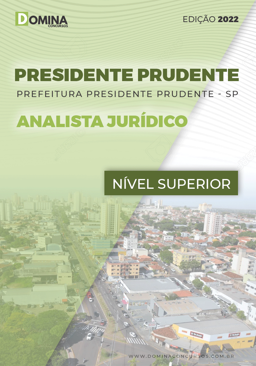 Apostila Pref Presidente Prudente SP 2022 Analista Jurídico