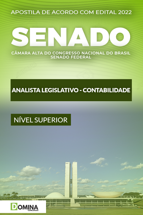 Apostila Senado Federal 2022 Analista Legislativo Contabilidade