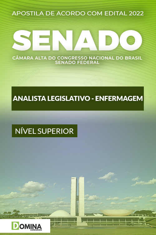 Apostila Senado Federal 2022 Analista Legislativo Enfermagem