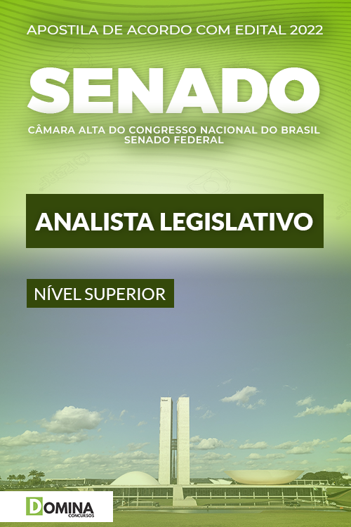 Apostila Concurso Senado Federal 2022 Analista Legislativo