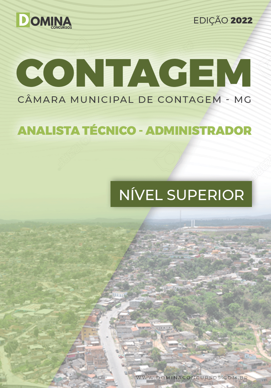 Apostila Câmara Contagem MG 2022 Analista Técnico Administrador