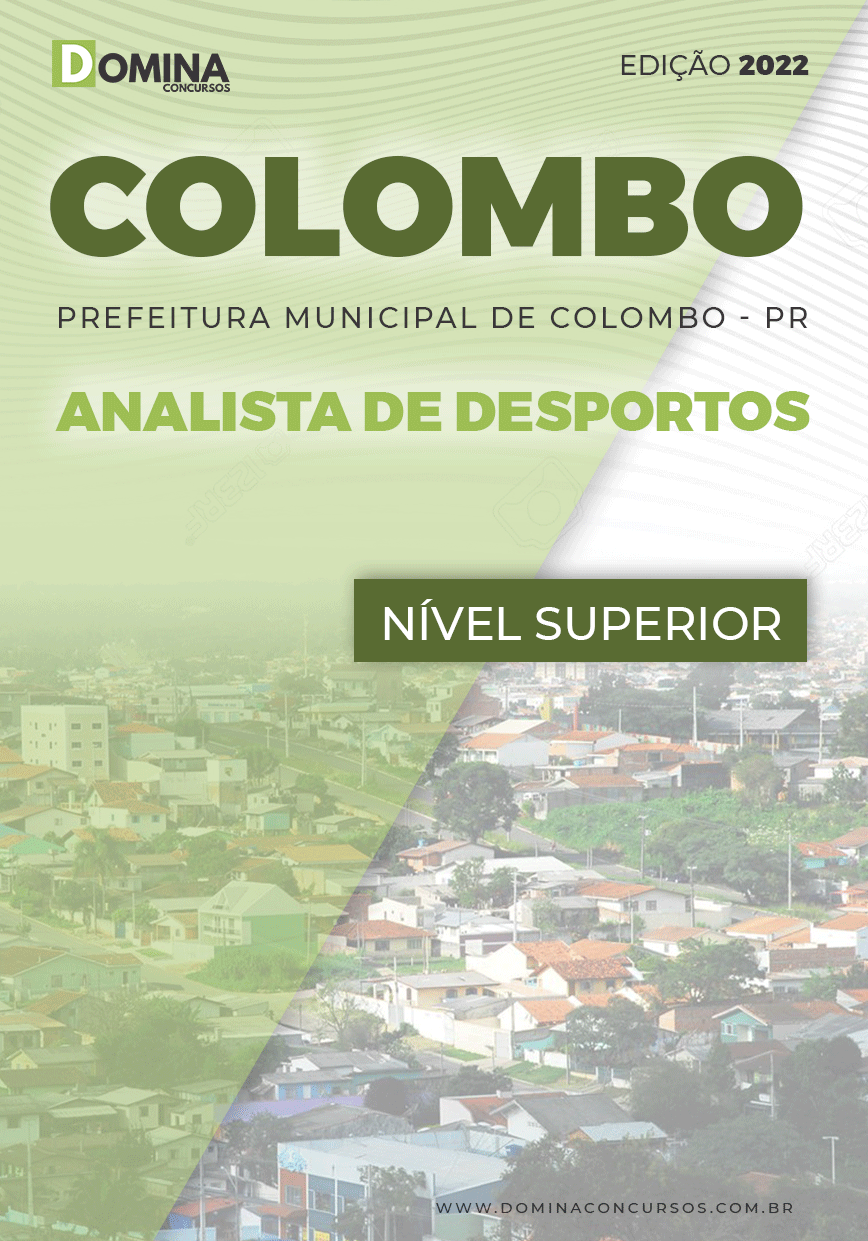 Apostila Concurso Pref Colombo PR 2022 Analista Desportos