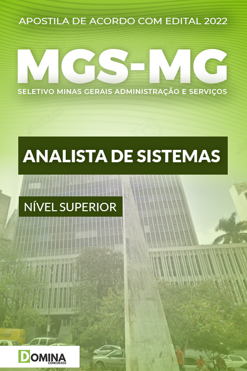 Apostila Concurso MSG MG 2022 Analista Sistemas