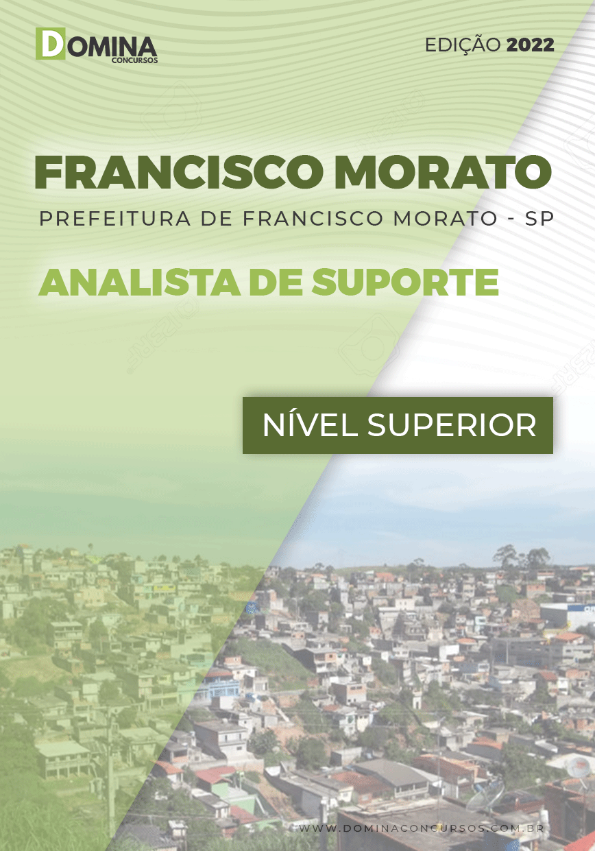 Apostila Pref Francisco Morato SP 2022 Analista Suporte