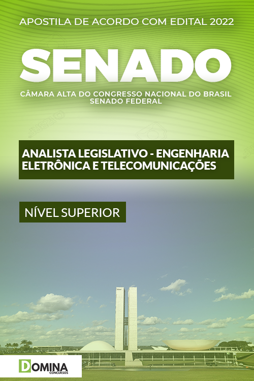 Apostila Senado Federal 2022 Analista Legislativo Engenheiro Eletrônico