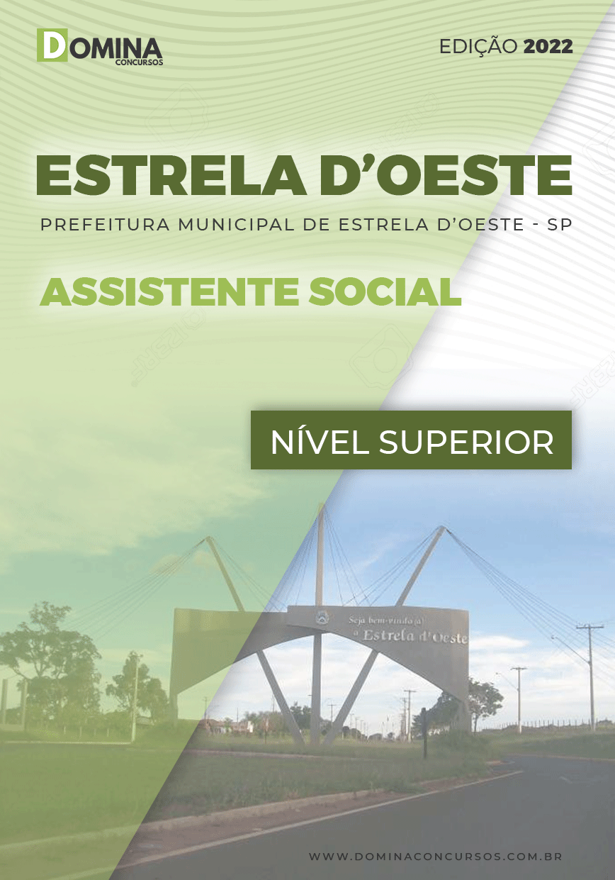 Apostila Pref Estrela D’Oeste SP 2022 Assistente Social