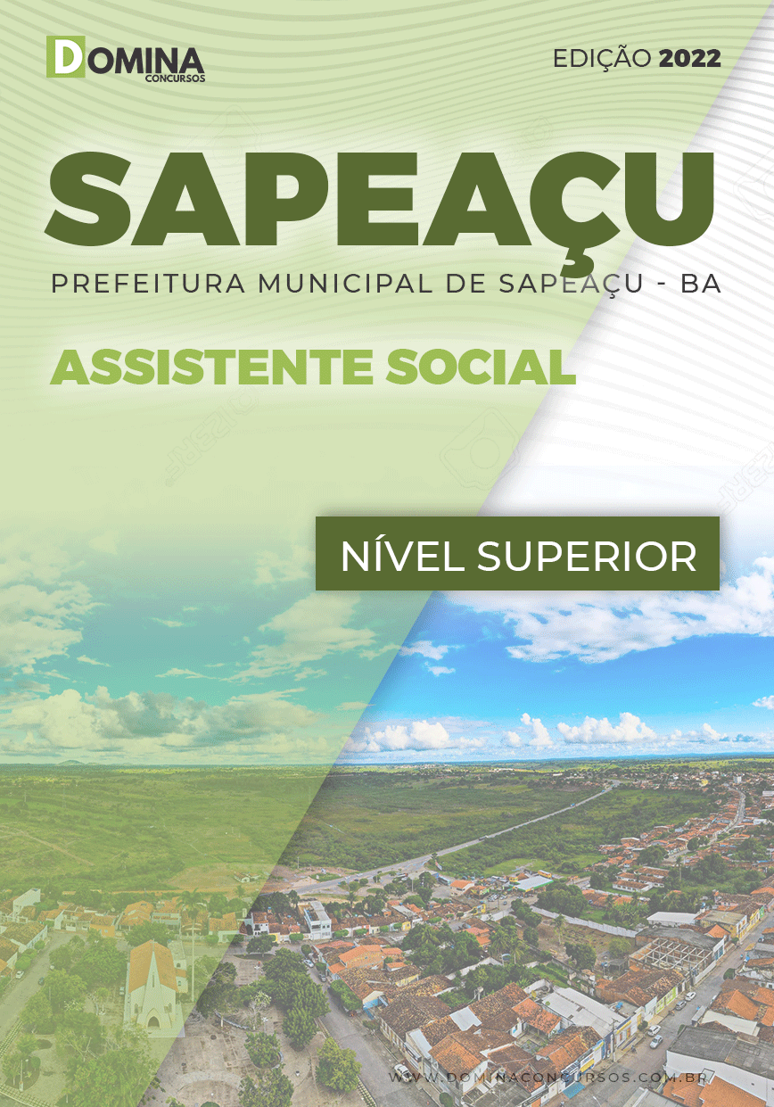 Apostila Concurso Pref Sapeaçu BA 2022 Assistente Social