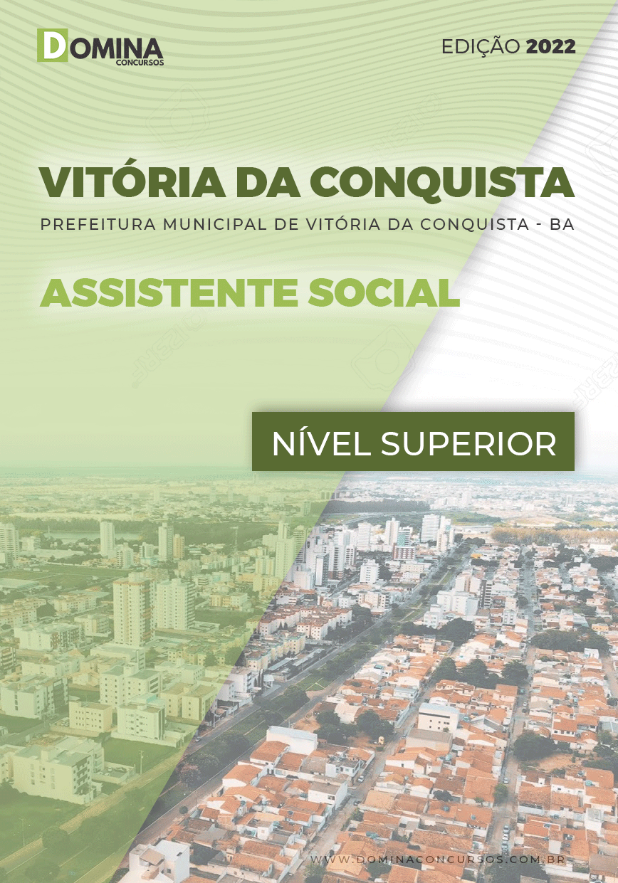 Apostila Seletivo Pref Vitória Conquista BA 2022 Assistente Social