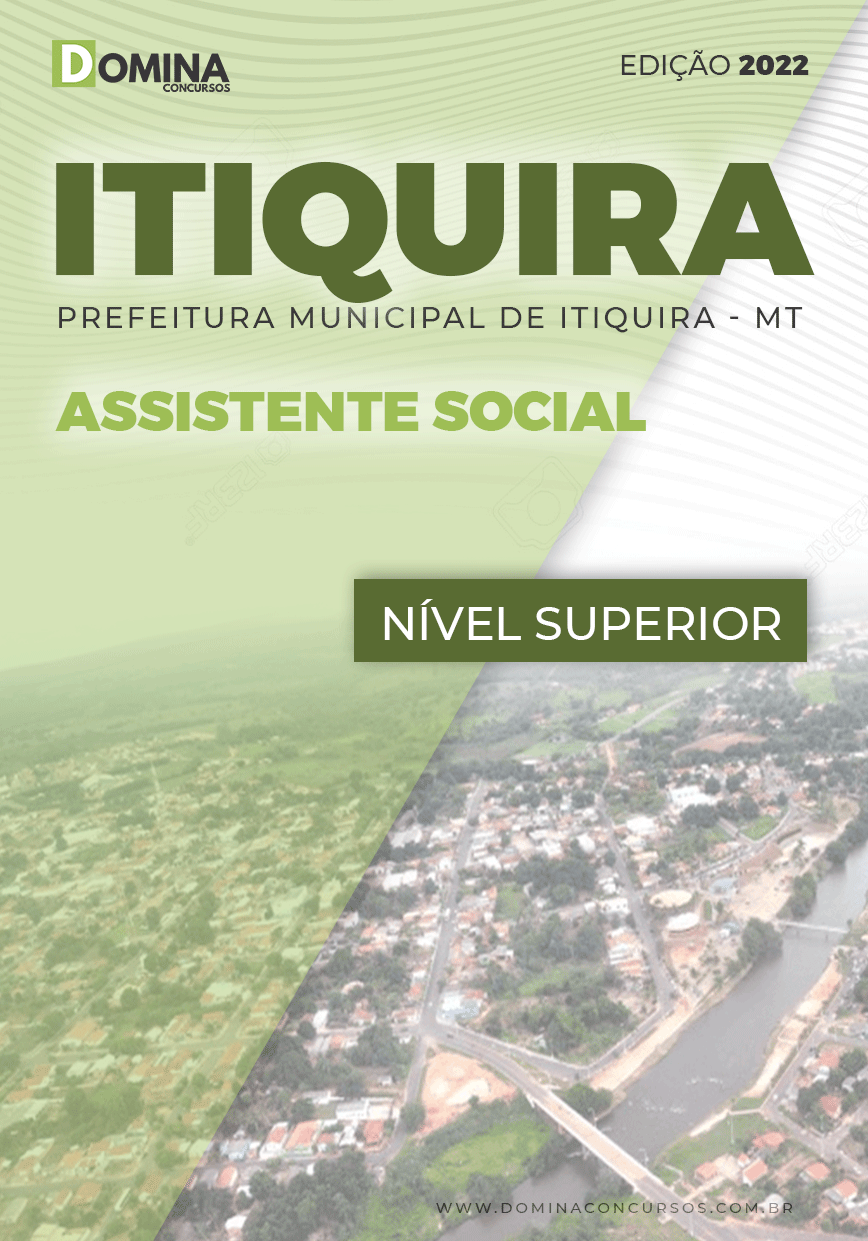 Apostila Digital Pref Itiquira MT 2022 Assistente Social