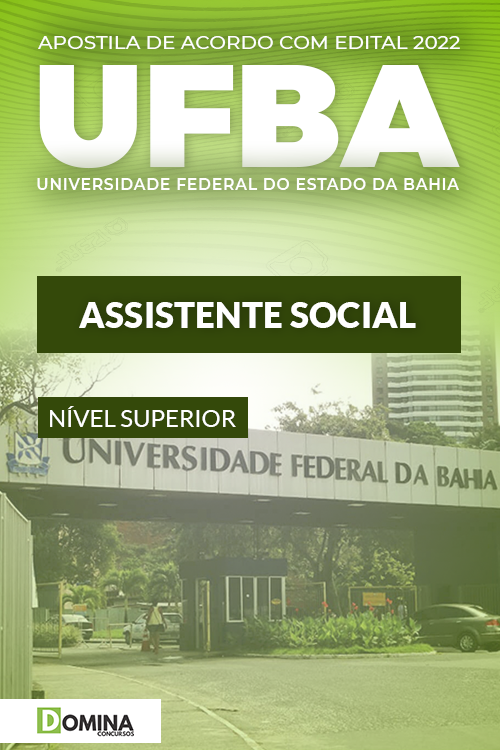 Apostila Digital Concurso UFBA 2022 Assistente Social