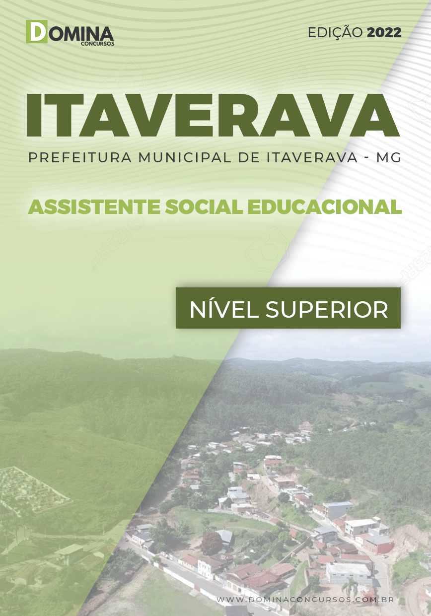 Apostila Pref Itaverava MG 2022 Assistente Social Educacional