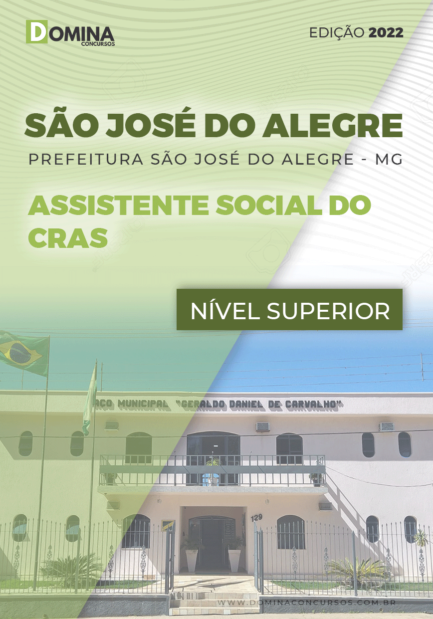 Apostila Pref São José Alegre MG 2022 Assistente Social CRAS