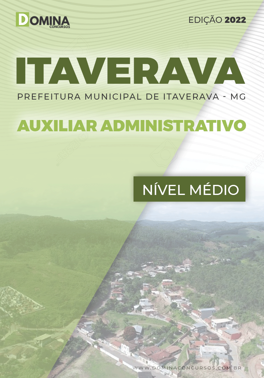 Apostila Pref Itaverava MG 2022 Auxiliar Administrativo